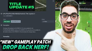 NEW GAMEPLAY PATCH NERFS DEFENSIVE AI DROP BACK  FC 25 ULTIMATE TEAM [upl. by Pomfrey95]