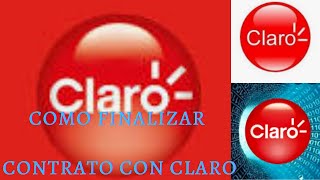 COMO TERMINAR UN CONTRATO CON CLARO [upl. by Arrek]