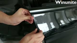 Winunite Black 3245Ft Car Door Edge Guards [upl. by Sremlahc]