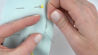 How to Sew by Hand for BEGINNERS [upl. by Ress]