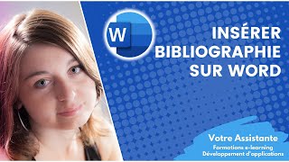 Insérer une bibliographie sur Word [upl. by Aloeda]