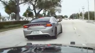 FHP Pursuit Another Perp in Dodge Charger Bites the Dust [upl. by Arihsat]