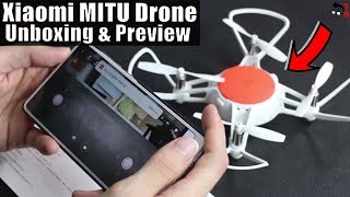 Xiaomi MITU Drone  Is It Better Than DJI Tello Unboxing amp Handson Preview [upl. by Beckie]