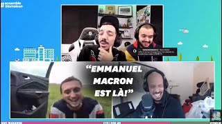 Macron remercie quotMcfly amp Carlitoquot pour leur aide aux hôpitaux [upl. by Emlynn133]