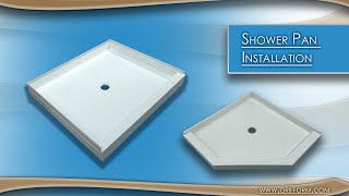 Shower Pan Installation Guide  Grifform Innovations [upl. by Blader453]