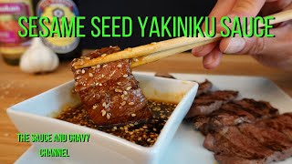 Sesame Seed Yakiniku Sauce  Yakiniku Sauce  Japanese Dipping Sauce  Japanese Yakiniku  Yakiniku [upl. by Natanhoj891]