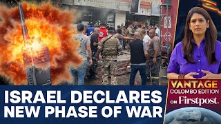 Lebanon Explosions Raise Fears of Wider West Asia War  Vantage with Palki Sharma [upl. by Lindsey]