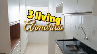 APARTAMENTO RIQUÍSSIMO EM ARMÁRIOS C POSSIBILIDADE DE LIVING NÃO PERCA [upl. by Clementina704]