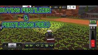 BUYING FERTILIZER amp FERTILISING FIELD  FARMING SIMULATOR 18 GAMEPLAY 2 [upl. by May]