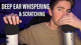 ASMR Insanely Sensitive EartoEar Scratching amp Whispers for SLEEP [upl. by Grogan970]