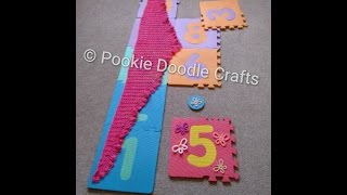 Cheap Blocking Mat Idea for Blocking Knitting and Crochet Projects [upl. by Prud]