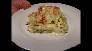 لازانية بالبيستو والكرعة الخضرا في الفرن Lasagna al pesto [upl. by Avery]