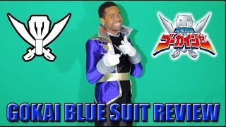 Unboxing Gokai Blue Suit Review [upl. by Ahsikram]