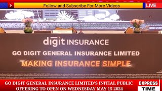 DIGIT INSURANCEGO DIGIT GENERAL INSURANCE LIMITED MAKING INSURANCE SIMPLE 2024 [upl. by Urania919]