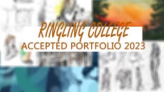 Accepted Ringling Portfolio class of 2023 [upl. by Hanad]