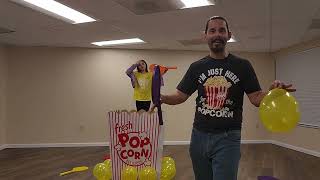 National Popcorn Lovers Day fun funnyvideo funatwork funnycomedy [upl. by Airamesor107]