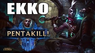 LOL Ekko Penta  Wombo Combo Op [upl. by Eiro]