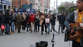 Jacob Koopman puts on a show for the Grafton Street crowd [upl. by Brynn]