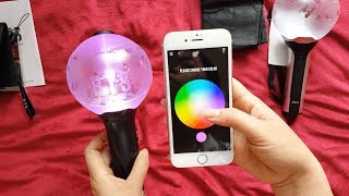 UNBOXING  BTS OFFICIAL LIGHT STICK VER 3 ARMY BOMB [upl. by Anirtal]