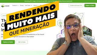 â›ï¸ðŸ˜± RENDENDO MUITO  ALUGUE SUAS PLACAS DE VIÌDEO PARA INTELIGÃŠNCIA ARTIFICIAL COM SALADCOM [upl. by Bordiuk780]