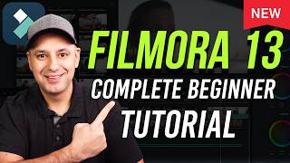 How to Use Filmora 13  Complete Video Editing Tutorial for Beginners [upl. by Trix771]