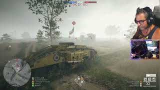 Trabajo en Equipo Sobresaliente Battlefield 1 Menuda Tripulación de Tanque [upl. by Yeroc]