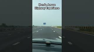 Honda Amaze CVT Smooth Highspeed Driving Experience youtubeshorts hondaamaze cvt shorts [upl. by Beauregard]