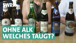 Alkoholfreies Bier Krombacher Oettinger Jever amp Co – welches schmeckt besser  Marktcheck SWR [upl. by Thomajan]