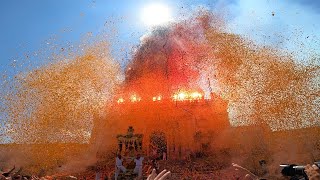 Spettacolare Sciuta di San Sebastiano Protettore di Palazzolo Acreide 10 agosto 2024 [upl. by Enimajneb195]