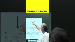 Problem79 Kinematics  Physics  Hindi  shorts physics iit jeeadvanced education iitjee [upl. by Chapen]