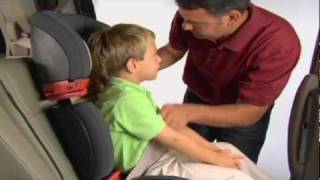 Child Booster Seat Installation [upl. by Nosral]