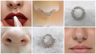 Nose Pin Nose Studs Latest Gold Nose Ring Type Studs Septum Nose Studs [upl. by Turino40]