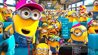 Les meilleures scènes des MINIONS de Moi Moche et Méchant 4 🌀 4K [upl. by Alisan955]