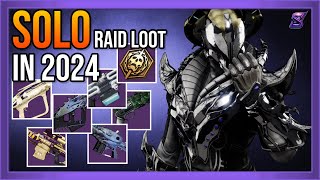 SOLO RAID LOOT IN 2024 SEASON OF THE WISH  DESTINY 2 [upl. by Maise]