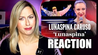 X FACTOR 2024 Lunaspina Caruso canta quotLunaspinaquot Reaction [upl. by Olav145]