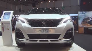 Peugeot 5008 GT Line THP 165 SampS EAT6 2017 Exterior and Interior [upl. by Nylkoorb]