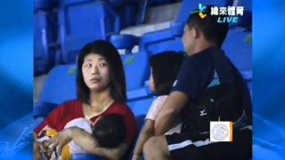 Baseball fan drops little girl for foul ball [upl. by Oram]