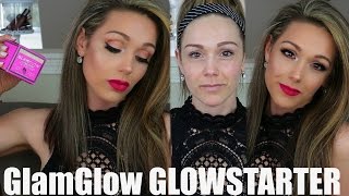 GlamGlow GLOWSTARTER Mega Illuminating Moisturizer Review amp Demo [upl. by Milks]