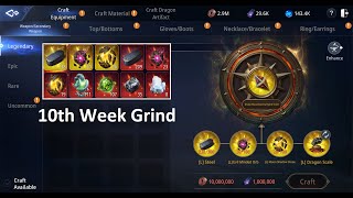 Legendary Weapon matts grind  Mir4  Week 10 [upl. by Macrae]