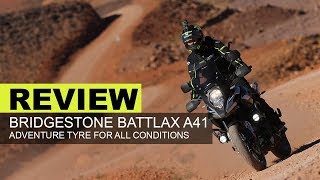 REVIEW  Bridgestone Battlax Adventure A41 [upl. by Yarg]