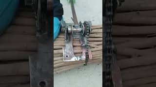 Binding and fastening process of timber [upl. by Ainahpets342]