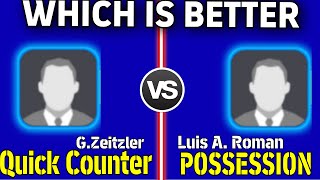 Which is better Possession or Quick Counter  eFootball 2024😱🔥 [upl. by Eniahs]