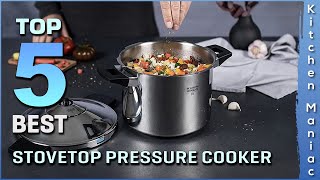 Top 5 Best Stovetop Pressure Cookers Review in 2023 [upl. by Noelopan954]