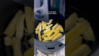 MANDIOCA FRITA NA AIR FRYER [upl. by Bo]