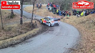 rallye MonteCarlo 2024  Shakedown  full attack  tout au câble [upl. by Maud983]