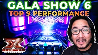 REACTING TO LIVE GALA SHOW 6 Top 9 Performances  X FACTOR INDONESIA 2021 [upl. by Soane]