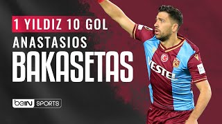 Anastasios Bakasetasın En Güzel 10 Golü  1 Yıldız 10 Gol [upl. by Cyna]