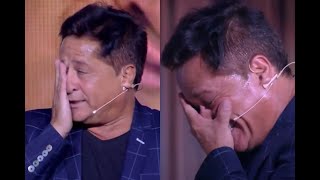 É de arrepiar  a primeira apresentação do Leonardo no Faustão após morte de Leandro 1998 [upl. by Marney557]