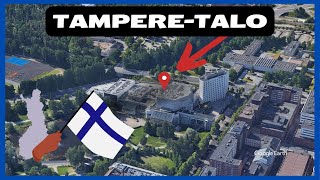 Tamperetalo in Tampere Finland on Google Earth [upl. by Aliwt]