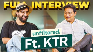 Unfiltered by Samdish ft K T Rama Rao KTR  Telangana Elections Special [upl. by Tur]